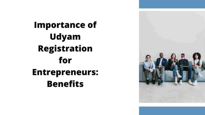 Importance of Udyam Registration for Entrepreneurs Benefits