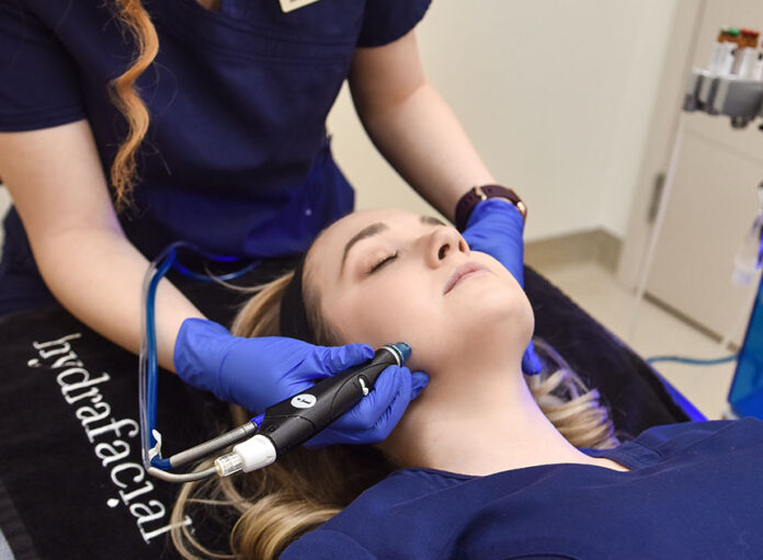 hydrafacial red deer