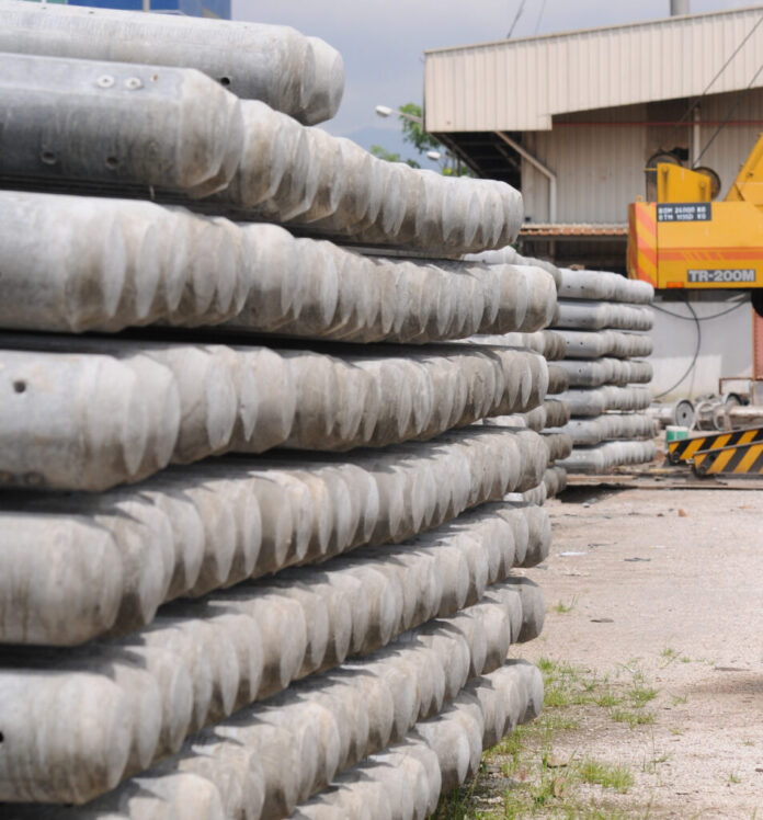 concrete spun pile